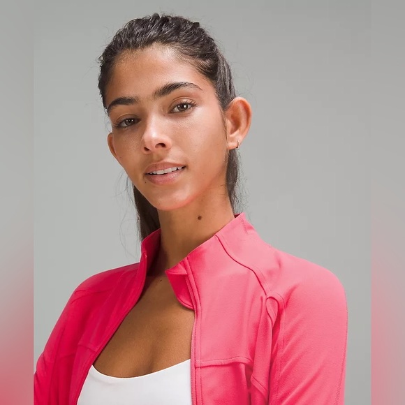 NWT Lululemon Cropped Define Jacket Nulu In Glaze Pink/Lipgloss - Picture 4 of 7